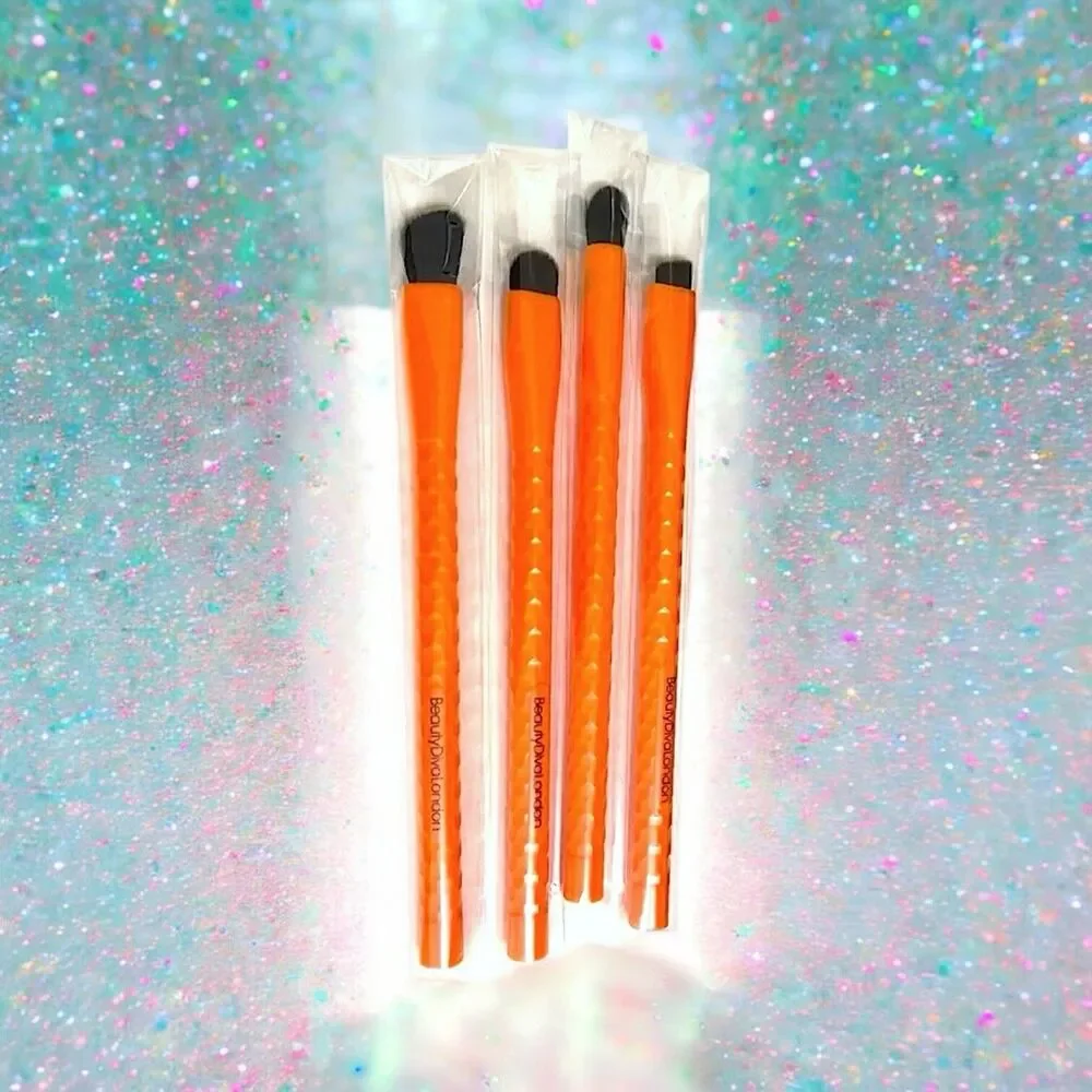 Beauty Diva London Diva Eye Brush Set Of 4 MSRP $48 New In Box